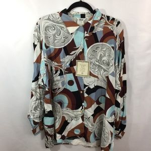 Vintage men’s dress shirt size Large long sleeve